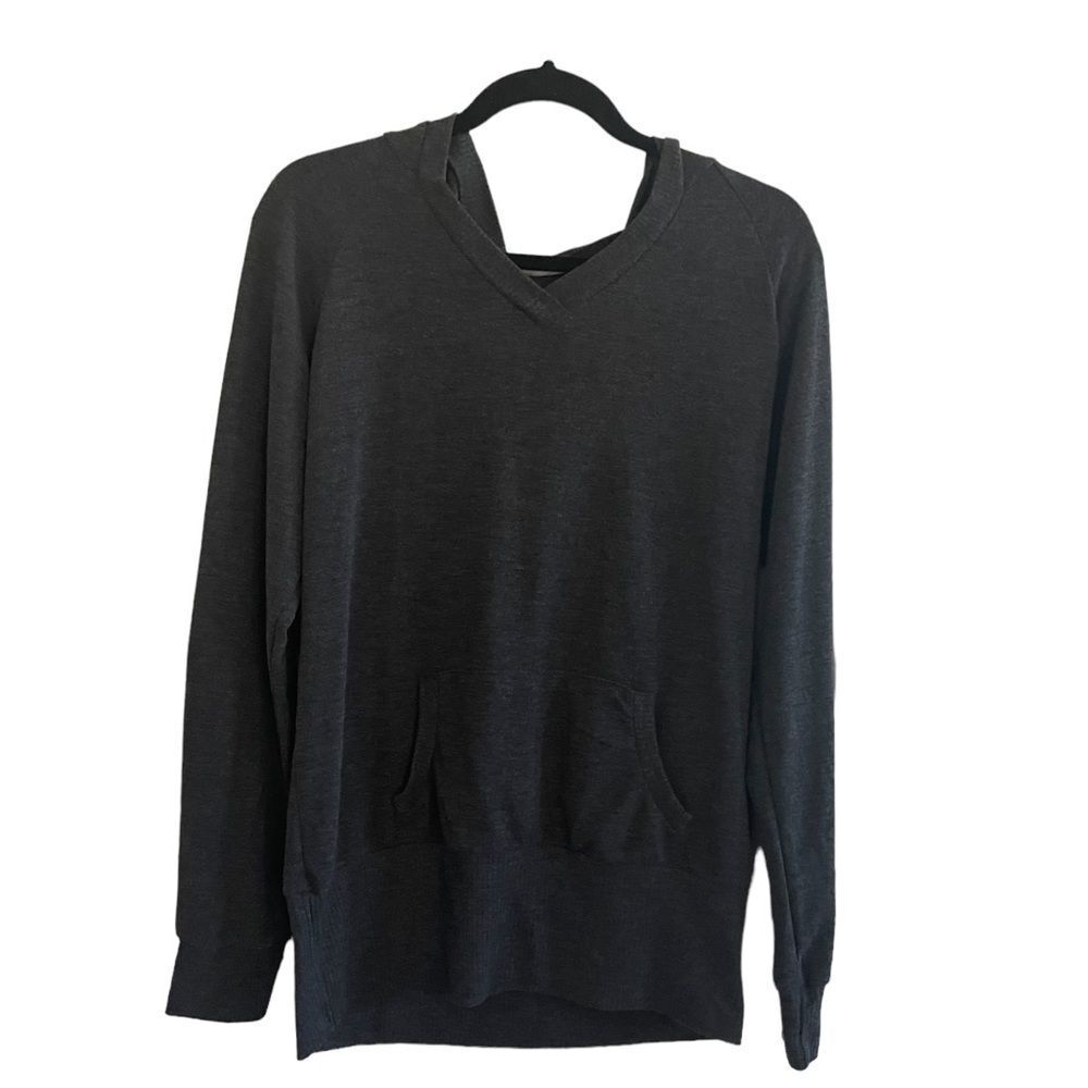 Cover Charge Grey Hoodie Sweatshirt Large